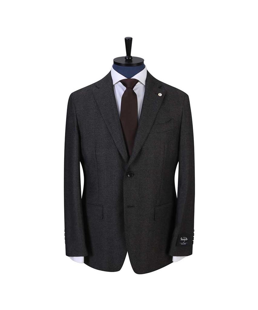Классический пиджак Sieg Marzotto W100 в елочку (Pjjax2028)