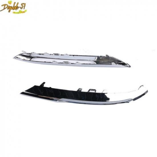 Комплект из 2 шт. Для Mercedes E CLASS W212 2009 - 2012 Накладка на противотуманную фару переднего бампера