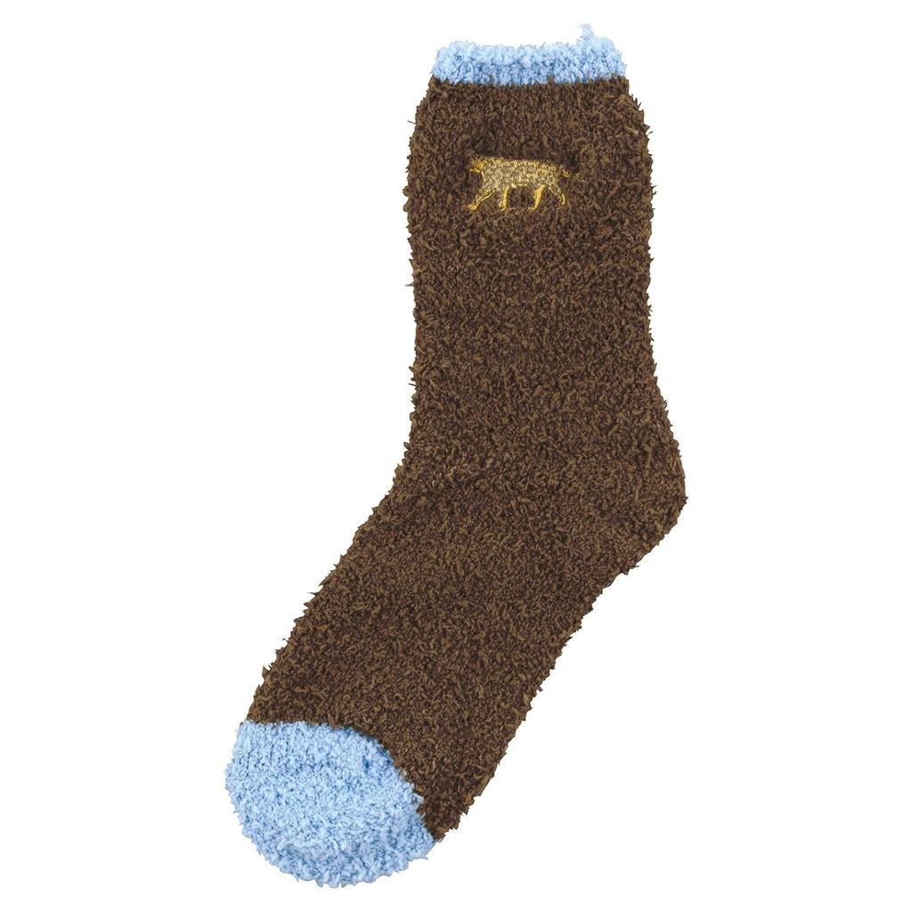Patterns and Moo Moo Loom Leopard Tiger Cold Ankle Fluffy and Small Machine [Wpc.] [Soft Warm] Socks, & Design, Protection, Warmers, Soft, Stylish,