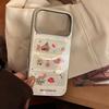 Рождественский чехол-окошко с щенком для Apple iPhone 17 Pro Max и iPhone 16, Гальванизированный Позолоченный Милый Защитный Чехол.