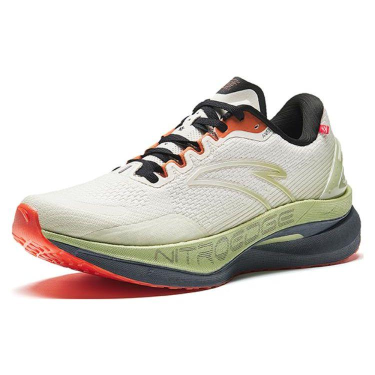 Anta Champion 2 Pro удобные нескользящие прочные низкие кроссовки для бега мужские кроссовки белые зеленые 112345582-2