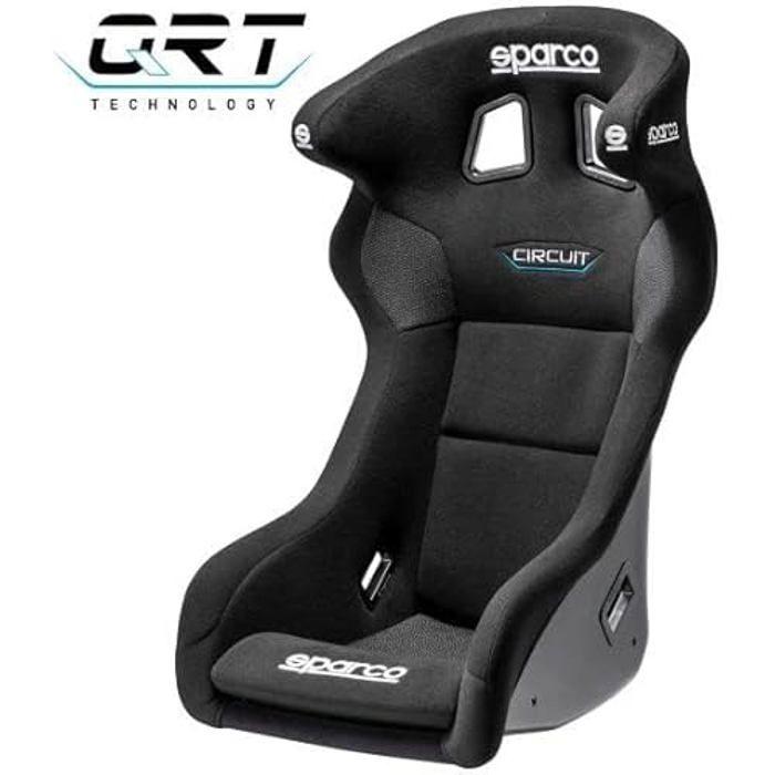 Siège - Sparco - Circuit de Siège Plus Léger Qrt - Noir - 30.0 L x 80.0 H x 30.0 W - 20 kg
