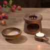 Essential Oil Burners Ceramics Wax Melter Aromatherapies Diffuser and Tealight Candle Holder Set for Home Bedroom Decors