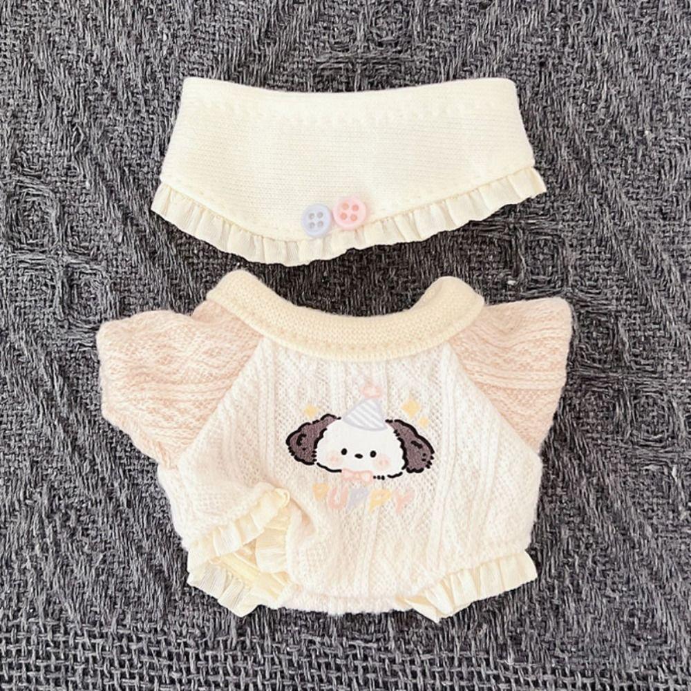 Милая кукла-футболка, мини-куклы, игрушки, аксессуары, новая кукла, комбинезон, 10 см, хлопковая кукла