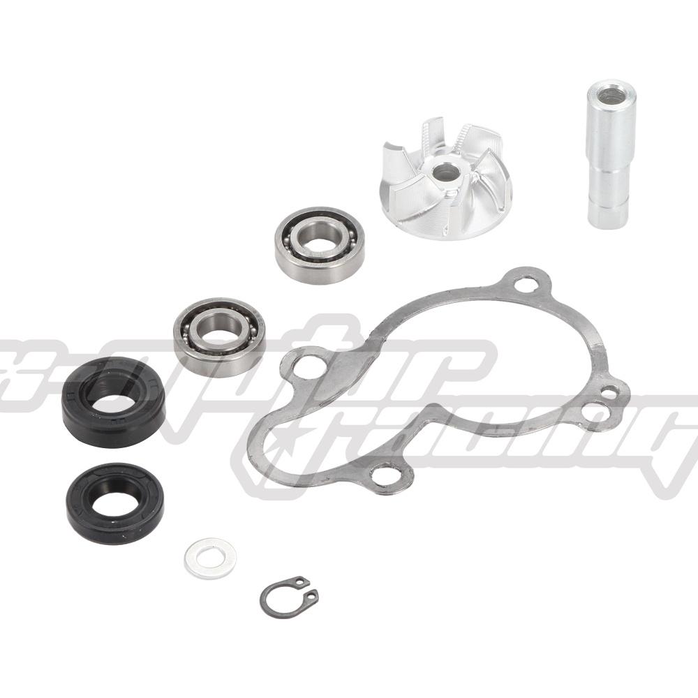 Water Pump Repair Kit For Kawasaki KX450F 2016-2018 11061-0983 Gasket O-ring Seal Shaft Impeller Set
