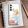Чехол для телефона Love Live Асака Карин для Samsung Galaxy A73, A21s, A22, A31, A52, A53, A71, A41 Мягкий черный корпус