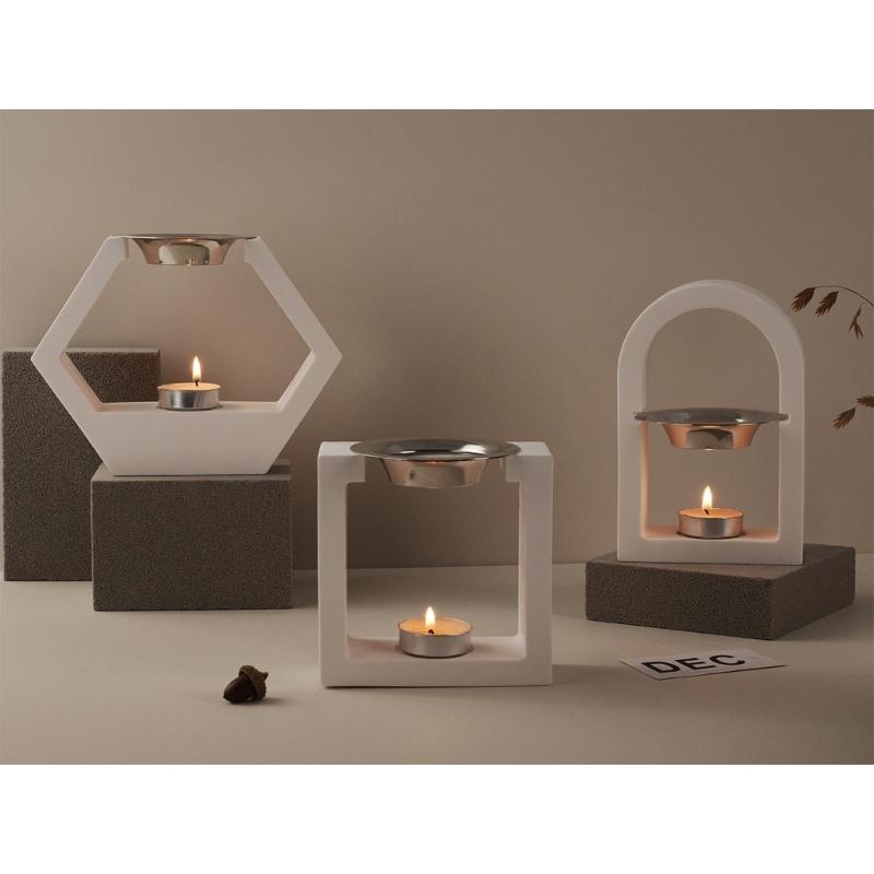 Candle Holder Mold, Irregular Shape Candlestick Molds for DIY Candle Holder Candlestick Christmas Gift Home Decor