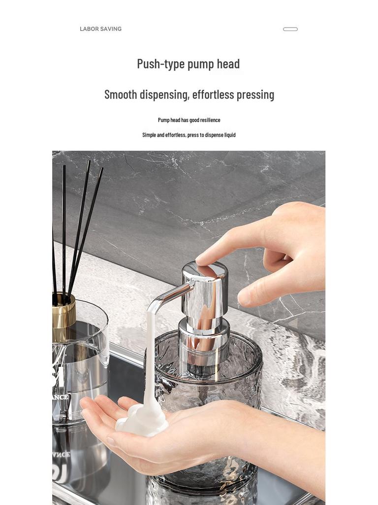 High-End Travel Foaming Dispenser: Shampoo, Shower Gel, Hand Soap Bottle