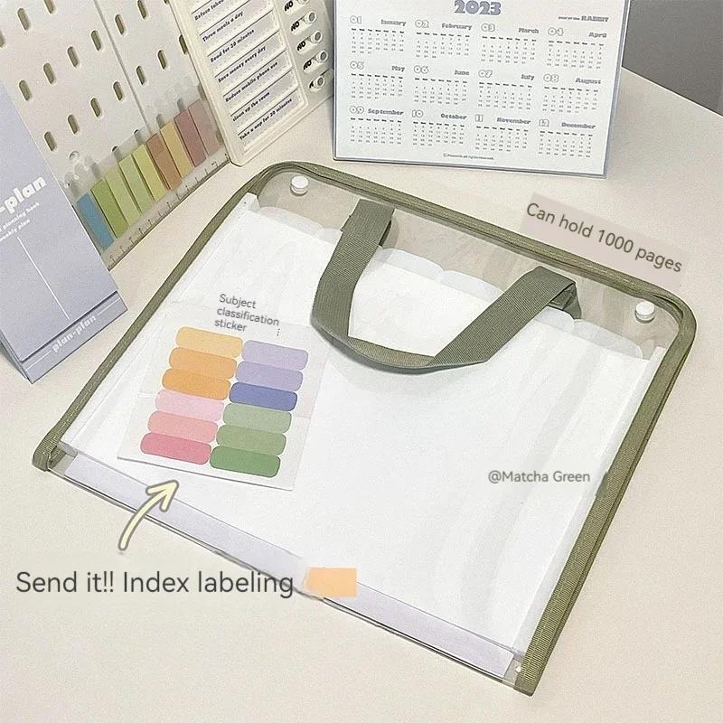 Папки-карманы формата А4, Портативная сумка-органайзер для бумаги, держатель для книг, пенал, сумки для хранения, папка-органайзер для документов