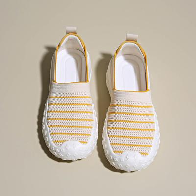 Модная женская обувь 2025 Новые летние лоферы Сетчатая дышащая обувь из тонкой ткани Повседневные кроссовки Модная противоскользящая повседневная обувь