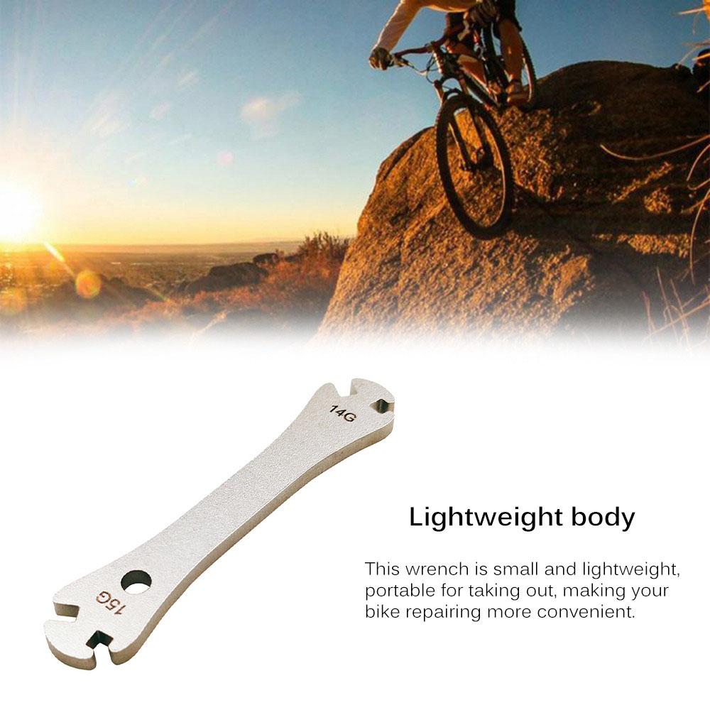 Removal Repair Tool Rim Wheel Spoke Wrench Wrench Fastening Correction Device Bicycle Spoke Wrench