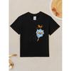 Cartoon Tiger Bird K-kPop Demon Hunters Print T-Shirt Anime Short Sleeve Tee Summer Girl Boy Shirt Casual Tops Crewneck Clothing