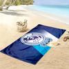 Пляжное полотенце с принтом Real Madrid, Большое мягкое быстросохнущее полотенце для пляжа, кемпинга, плавания