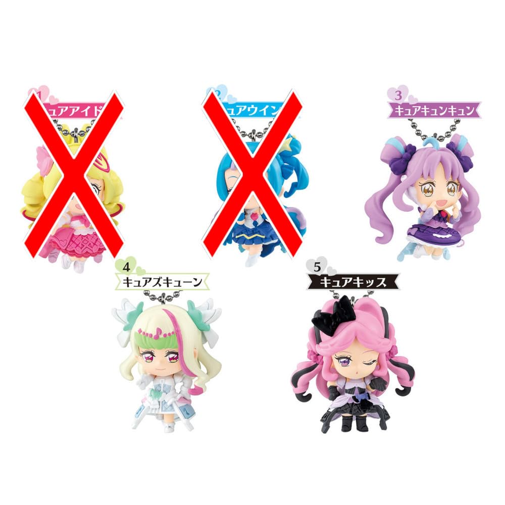 Kimi To Idol Mascots 3 Types PreCure -