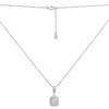 Silver Necklace with Natural Mother-of-pearl, Item Weight 3.69 Gr (2184836)