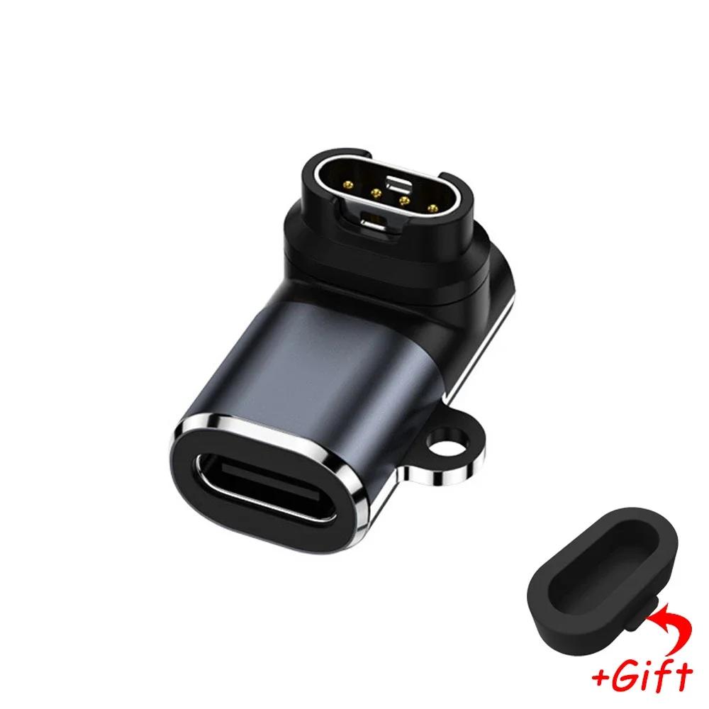 Адаптер для зарядки для Garmin Fenix 7 7X 6 6S 5 5X Venu 2 2S Vivoactive 3 4 Type C/Micro USB iOS Док-станция-конвертер для зарядки часов Marq