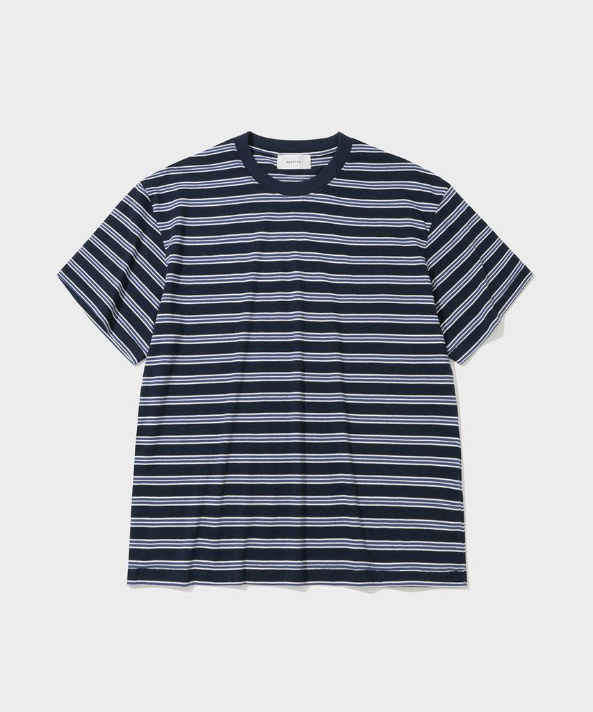 Футболка SHIRTER в мелкую полоску (военно-морской флот)
