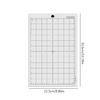 3 Sheets Adhesive Cutting Mats Silhouettes Portrait Replacement Cutting Mats