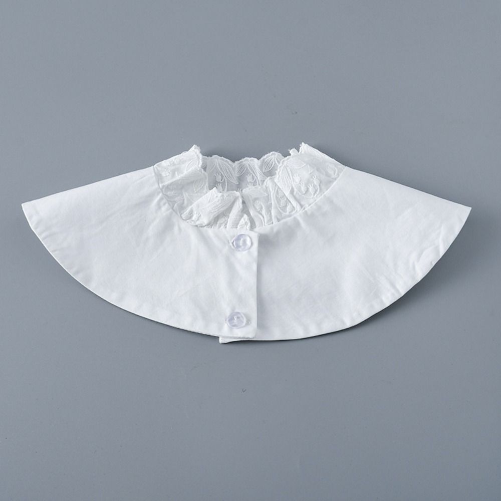 Women Lapel Fake Collar Vintage Top Neckwear Ties 2024 Shirt Collar
