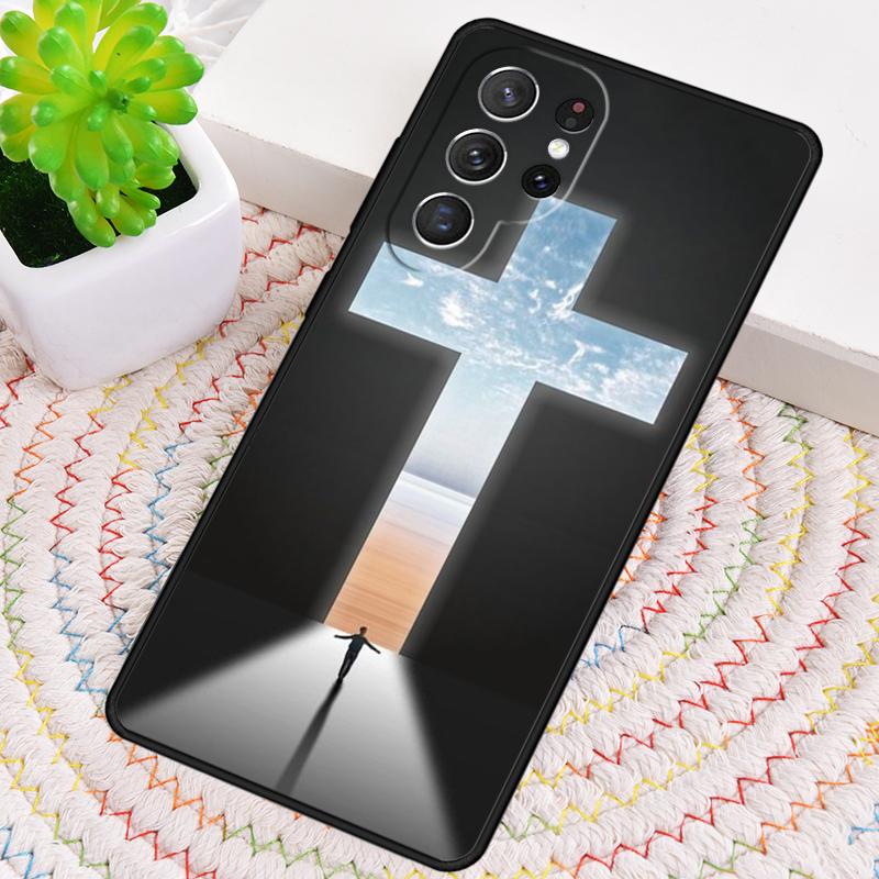 Крутой чехол для телефона с крестом веры для Samsung Galaxy note 10 pro S26 Ultra S23 S24 FE S25 S21 S22 PLUS противоударный чехол