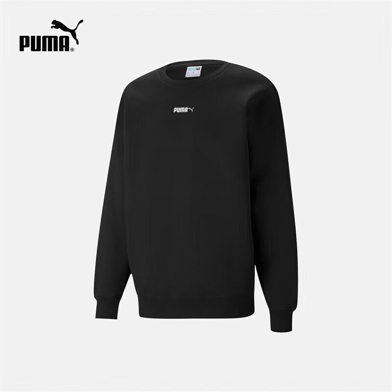 Puma 534365 Флисовая толстовка оверсайз с круглым вырезом