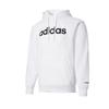 Adidas Retro Letter Hooded Drawstring Casual Long Sleeve Sweatshirt Men Sweatshirt White JF3319