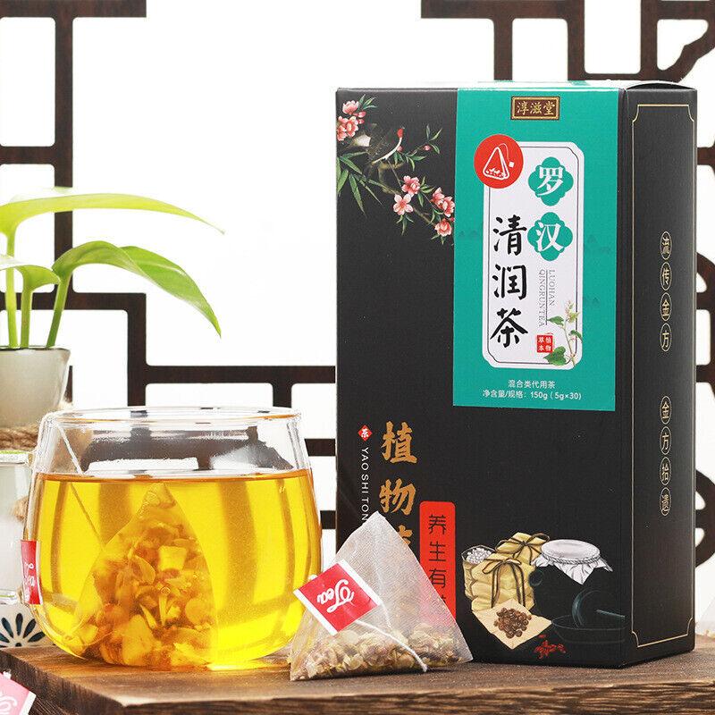 150 г чая Luo Han Qing Run солодка, герань, мармелад, здоровье Qing Run Luo Han