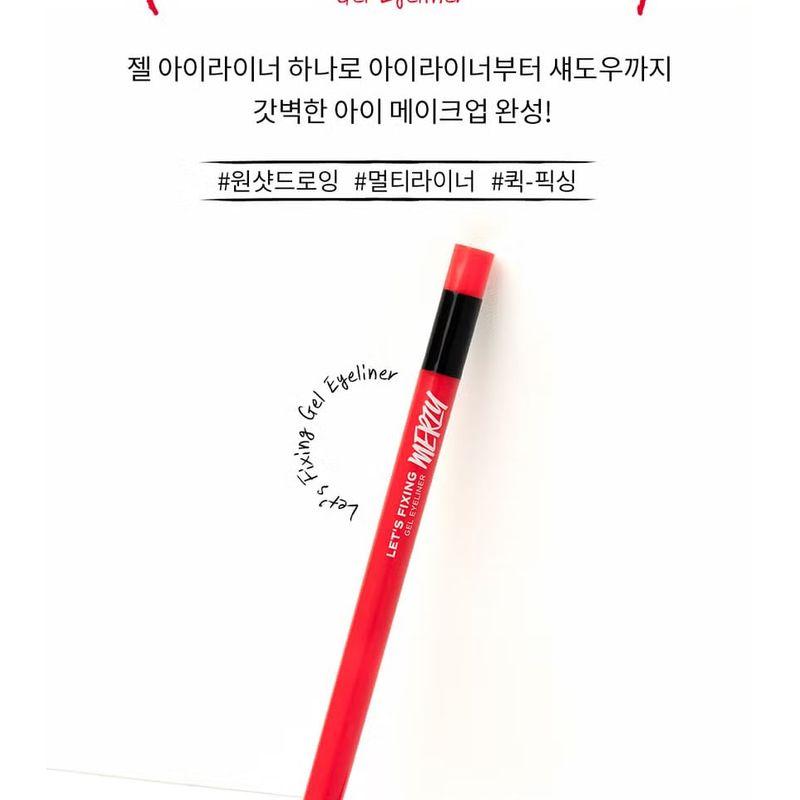 MERZY - Let's Fixing Gel Eyeliner - 2 Colors