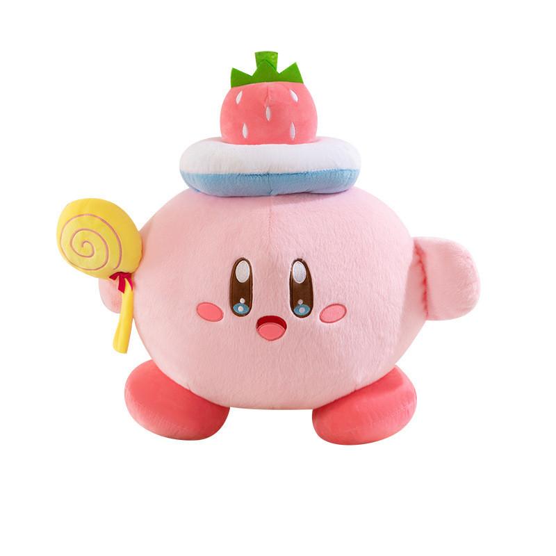 Stuffed Kirby Cartoon Doll With Soft Plush Material For Kids And Gift Giving