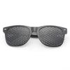 Vision Correction Pinhole Glasses with Multi-Hole Design