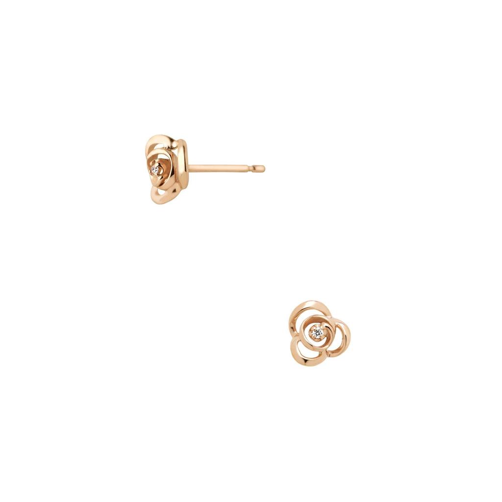 Серьги Vendome Aoyama K10 Розовое Золото Christine Rose AJAA2251 DI [Официальные]