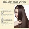 Dark Brown Hair Root Touch-Up Stick | Portable, Quick Grey Coverage for Natural, Fluffy Hairstyles | Easy, Safe, Travel-Friendly Hair Color Solution