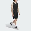 Adidas Basketball 3-Stripes FW24 Casual Comfortable Simple Basketball Vest Men Tops Black White JI7574