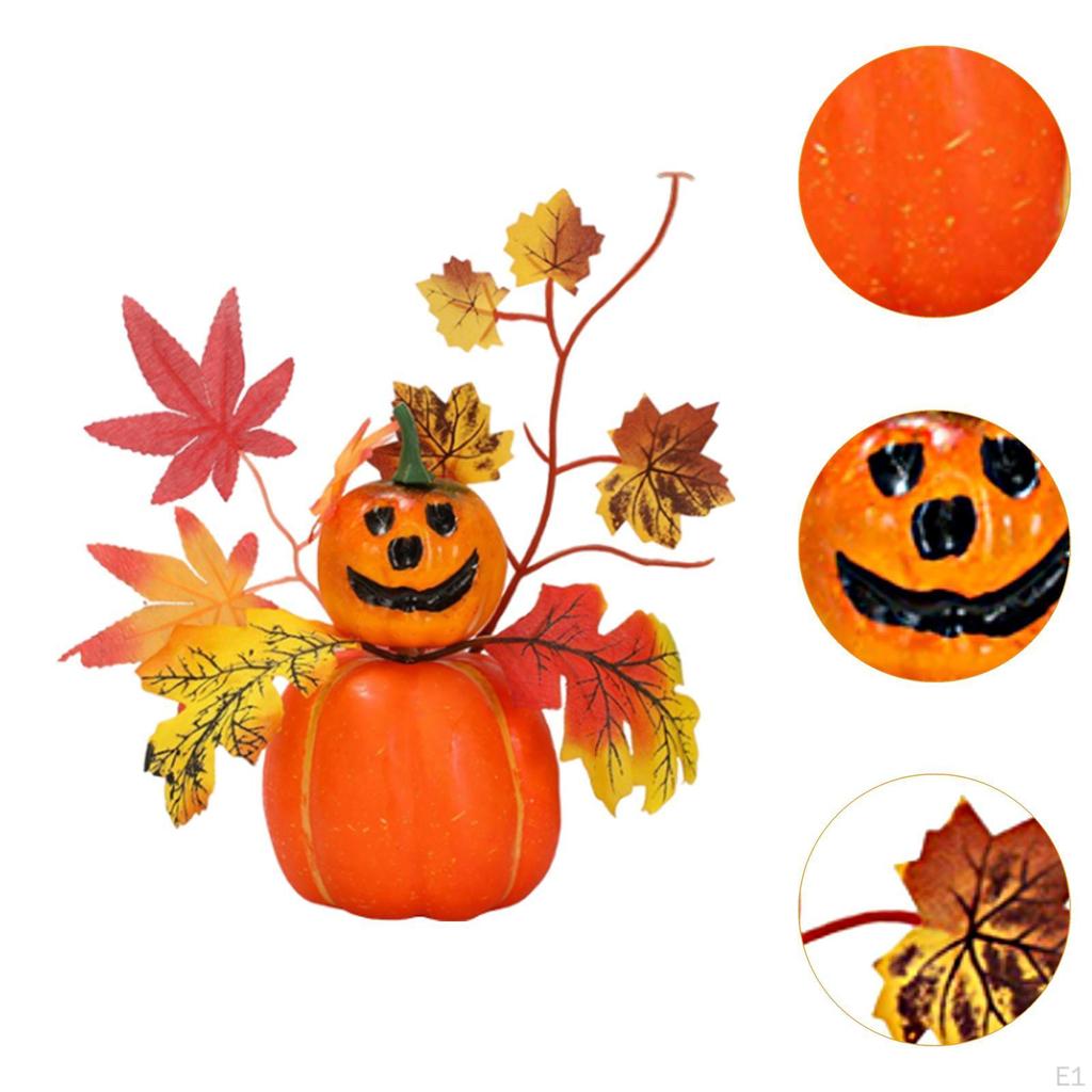 Искусственная пена Тыква Украшения на Хэллоуин Фото Реквизит Свадебная полка Подарки Праздник