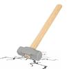 Multi Functional Construction Hammer with Square Head & Wood Handle Construction Hammer for Wall Removal & DIY Projects