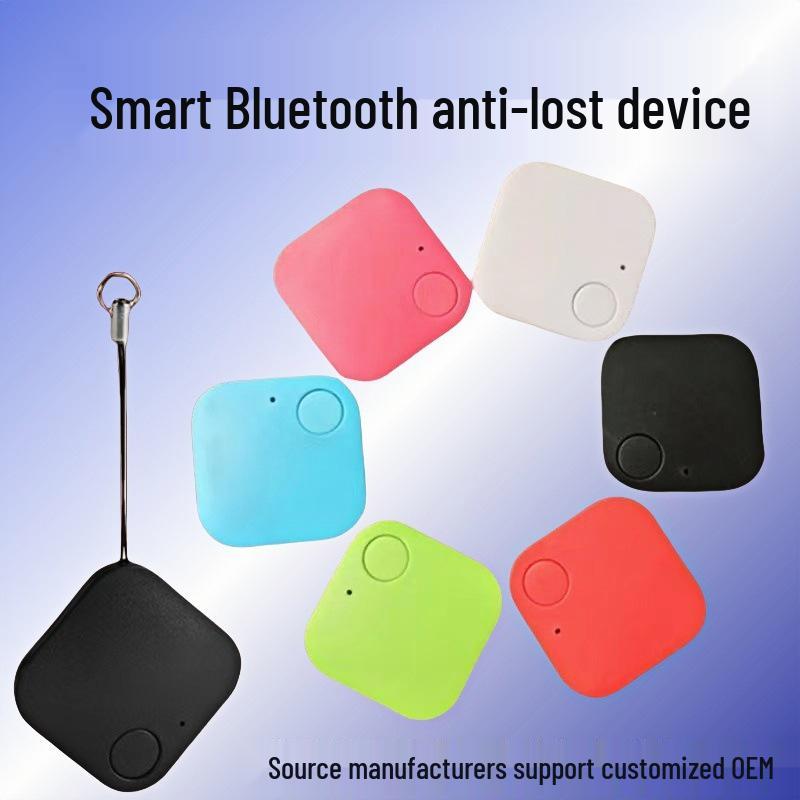 Smart Square 5.0 Bluetooth Tracker: Anti-Loss Device for Kids & Seniors, Phone Item Locator, Two-Way Alarm, Location Finder