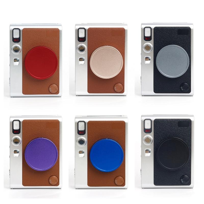 Lightweight Aluminum Lens Cover 55mm Front Lens Caps for Mini Evo Camera Lens Cover Protect Lens from Water Dust Dirt