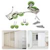 Heavy Duty Nylon Sliding Door Rollers Furniture Pulley Set for Smooth & Silent Wardrobe Operate In Various Environment