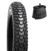 YunSCM Y-910 Комплект из 20x4.0 98-406 Велосипедных Покрышек с 20x4.0/4.5 Камерами и 32мм Клапанами Шредера, Совместим с 20-дюймовыми Фэтбайками 4.0 и Электровелосипедами