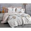 Bedding Set - 1 Duvet Cover 220 X 240 Cm + 2 Pillowcases 60 X 60 Cm - 100% Reinforced Cotton - Brown