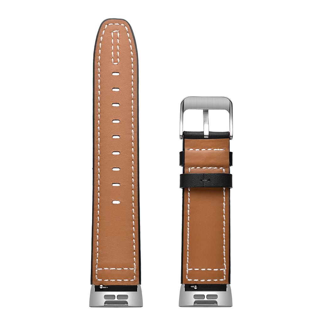 Genuine Leather Coated Smart Watch Band Strap for Fitbit Charge 4/3