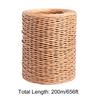 Jewelry Packaging Wire DIY Paper Rope Paper Wire Natural Paper Cord Decorative Wire for Gift Wrapping Flower Arrangement