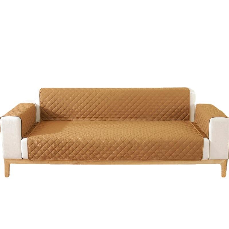 Эластичная двухсторонняя водонепроницаемая грязеотталкивающая подушка для дивана для домашних животных, универсальная простая современная ромбовидная решетка, чехол для дивана