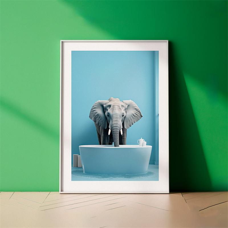 Поп-арт забавный плакат для чтения в туалете эстетика кошка капибара животные печать на холсте настенный художественный декор комнаты украшение для дома и ванной комнаты