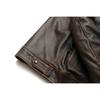 Super Men Leather Jacket Thick Soft Natural Cowhide Real Leather Coat