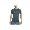 Pro Dri-Fit Logo Printed Breathable Short Sleeve Fitness Shirt Men Tops Mica-Green DD1993-309