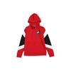 Air Full-Zip Fleece Hoodie with Logo Print Men Jacket Red CD9223-687