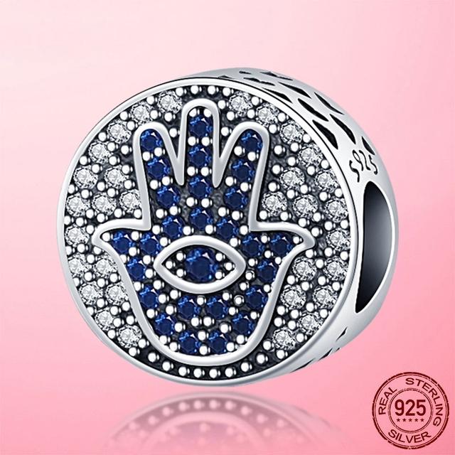 925 Sterling Silver O Pendant Love Heart Snake CZ Clip Charm Beads Fit Original Women Bracelet Bangle Silver 925 Jewelry
