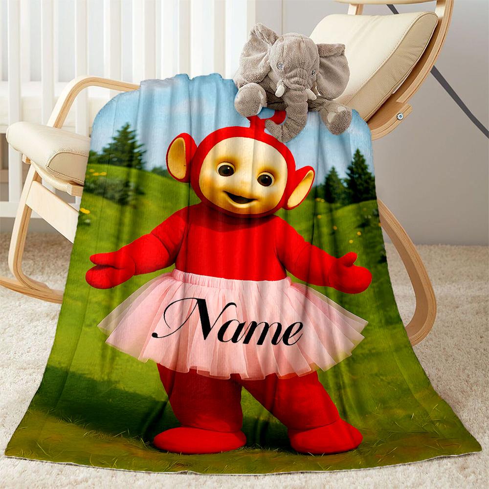 Teletubby Tutu Blanket Warmthful Decor Great for Sofa Picnics Office Chair Four Seasons Multipurpose Warmthful Decor