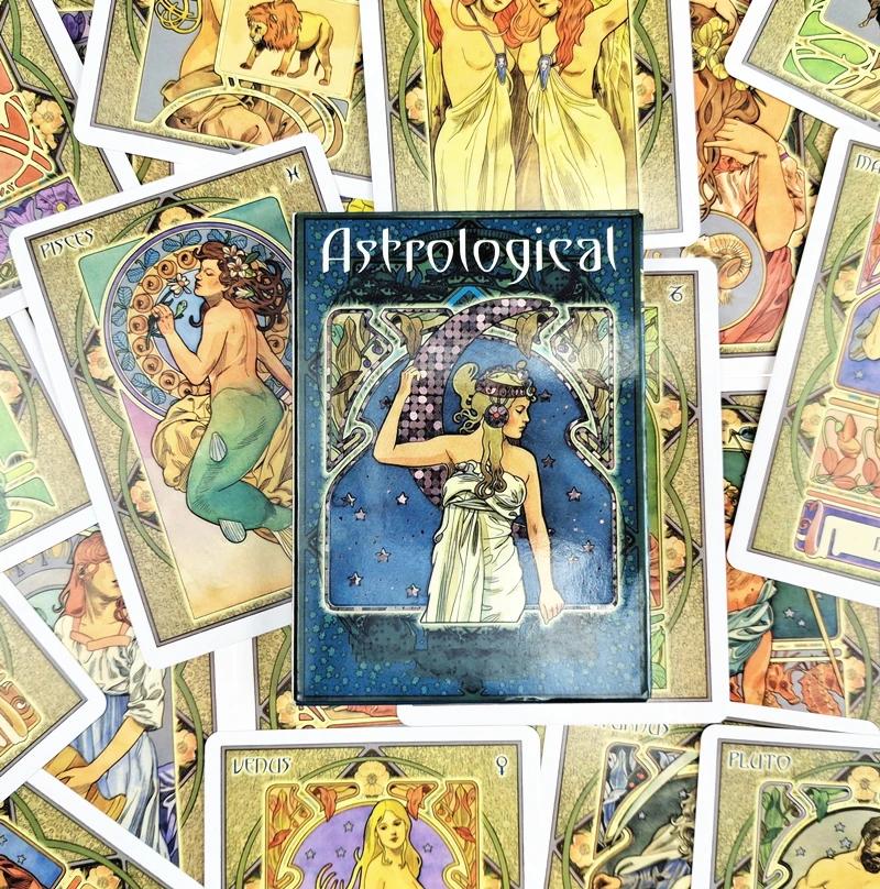 Astrological Oracle Cards Tarot Deck board game PDF English games